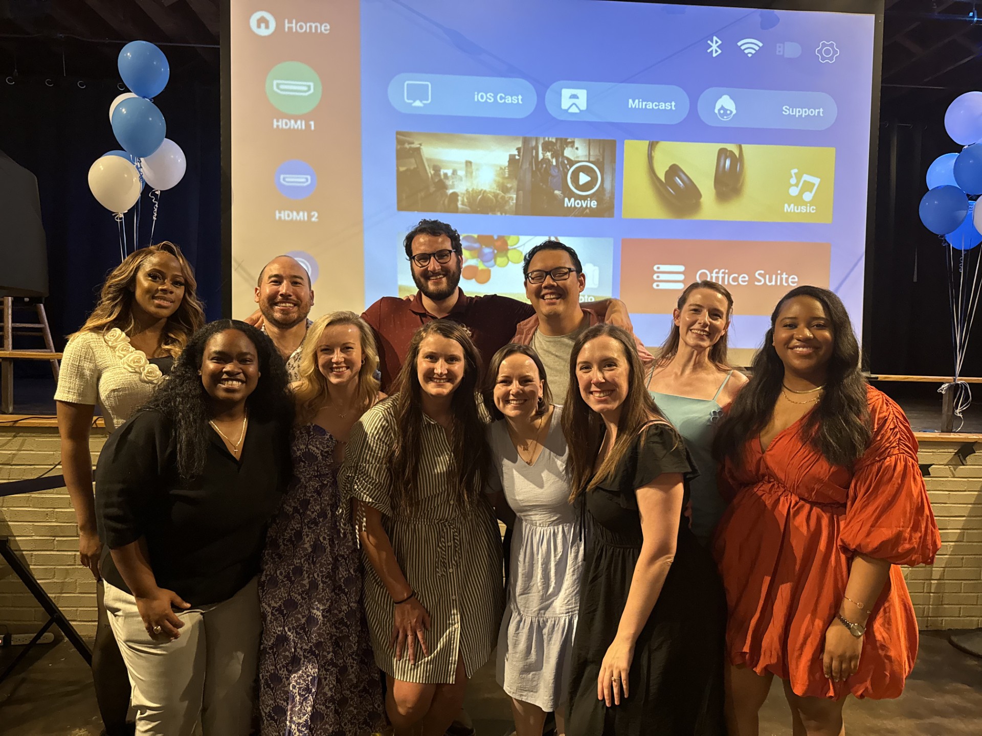 Residents celebrating Match outcomes