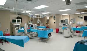 Lab facility at Carolinas Surgical Skills Center