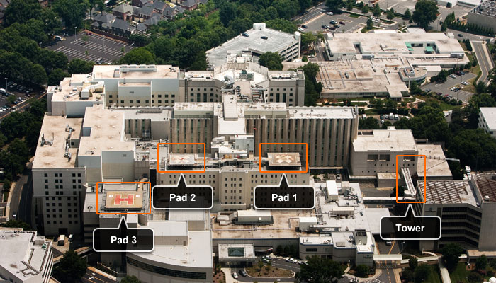 CMC Helicopter Landing Pads