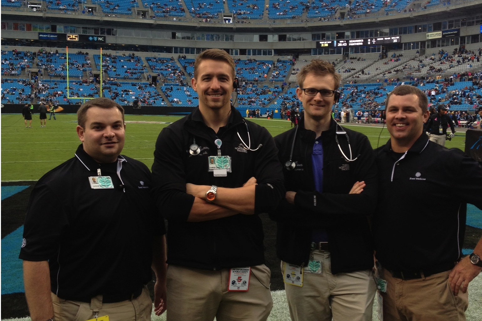 EMS Fellowship Duties Carolina Panthers