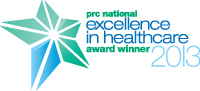 excellence in healthcare winner 2013
