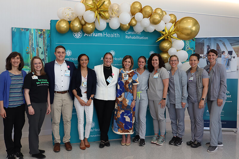 CR residents and faculty stand for a group photo.