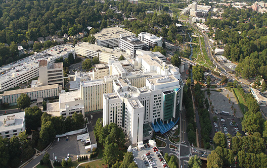 Carolinas Medical Center Aerial View