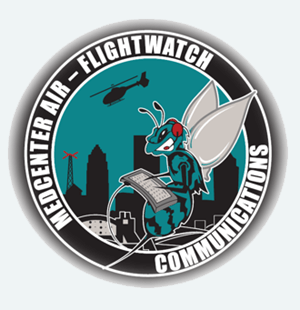 MedCenter Air Communications - Fligh twatch badge 