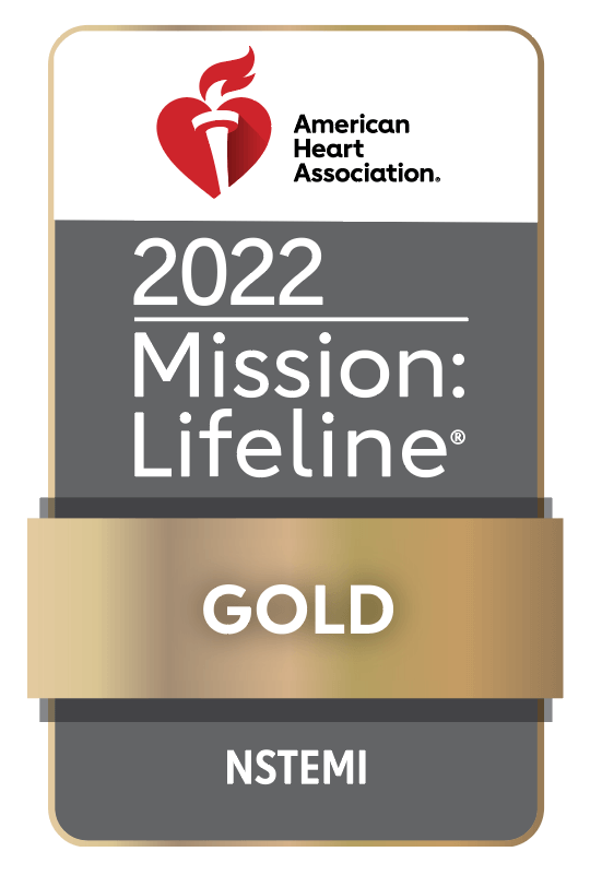 American Heart Association 2022 Mission Lifeline Gold NSTEMI