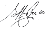 Dr. Rose's signature.