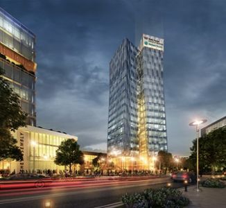 Artist's rendering of Charlotte School of Medicine.