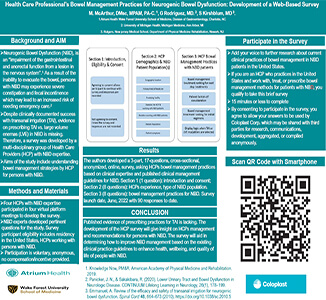 Neurogenic Bowel Dysfunction: A Healthcare Disparity Presentation