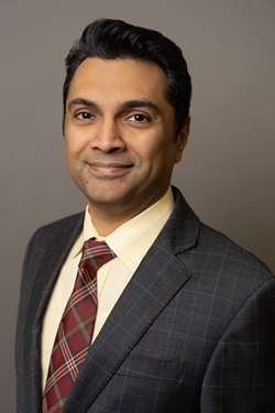 Dr. Nilanjan Ghosh, chair of Atrium Health’s Levine Cancer Institute’s department of hematologic oncology and blood disorders