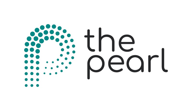 Atrium Health's new innovation district logo, The Pearl