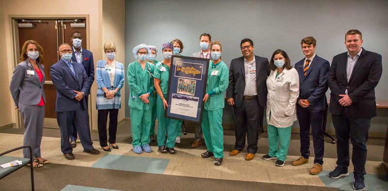 Atrium Health’s Sanger Heart & Vascular Institute has received a Center of Excellence designation from Kerecis®, a medical device manufacturer pioneering the use of fish skin and fatty acids in cellular therapy, tissue regeneration and protection.