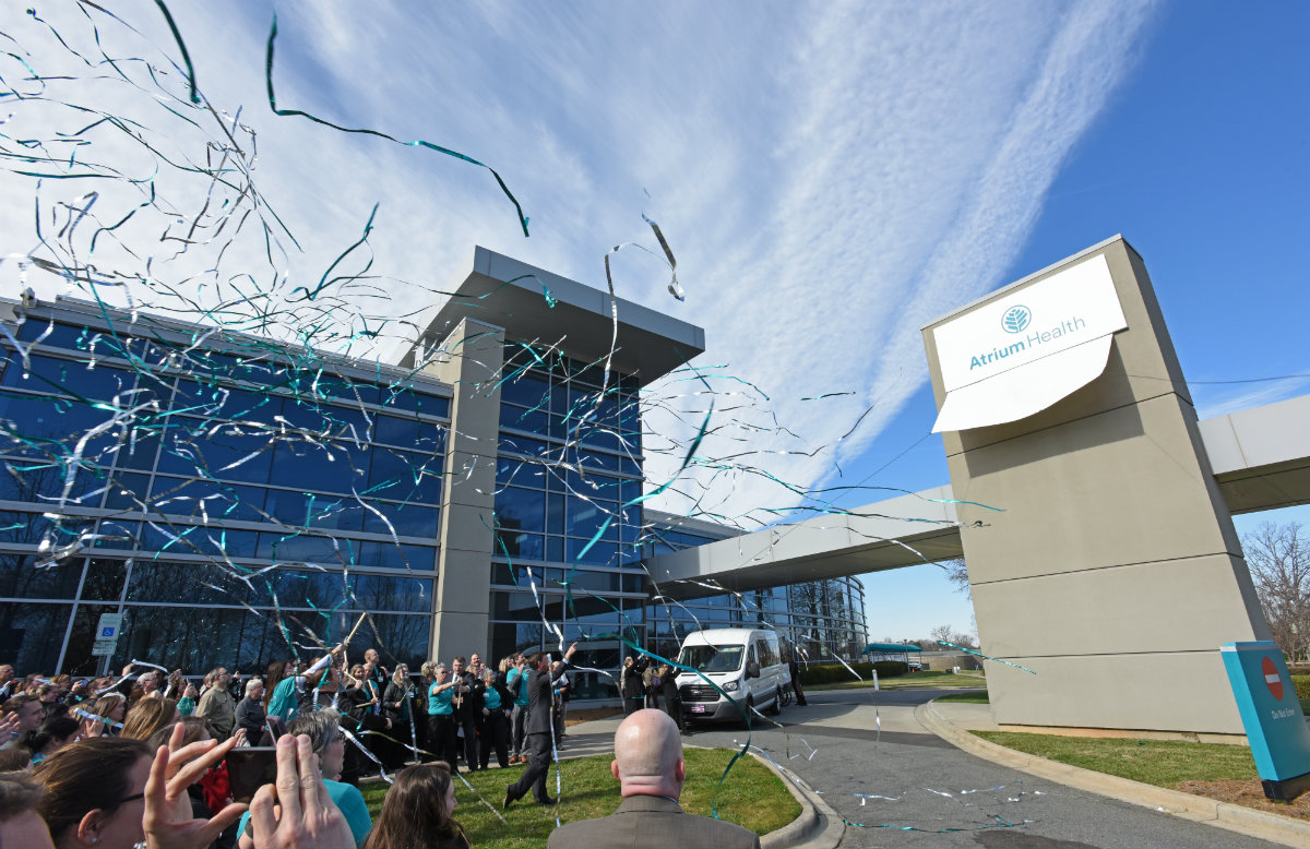 Atrium Health Union became the hospital's official name on January 1, 2019. 