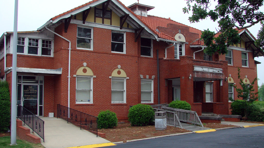 The 'Anson Sanatorium' was Anson County's first community health facility. It opened in 1913. 
