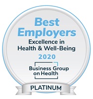 Best Employers: Excellence in Health & Well-Being Platinum Award