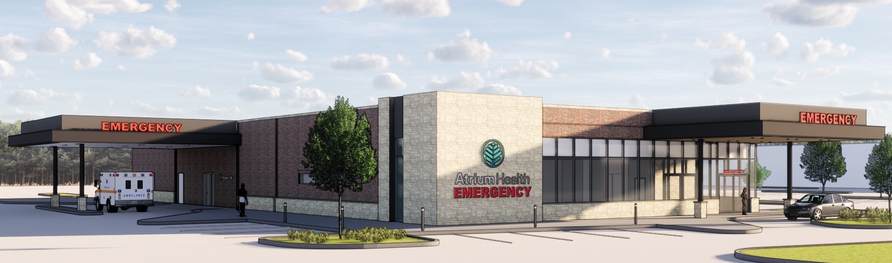 In order to bring high quality, convenient access to emergency care for the residents of northwestern Mecklenburg County, Atrium Health is breaking ground on a brand-new, freestanding emergency medical facility. Atrium Health Mountain Island Emergency Department will be conveniently located in Mountain Island, directly off Highway 16 and near I-485 in northwestern Mecklenburg County. 