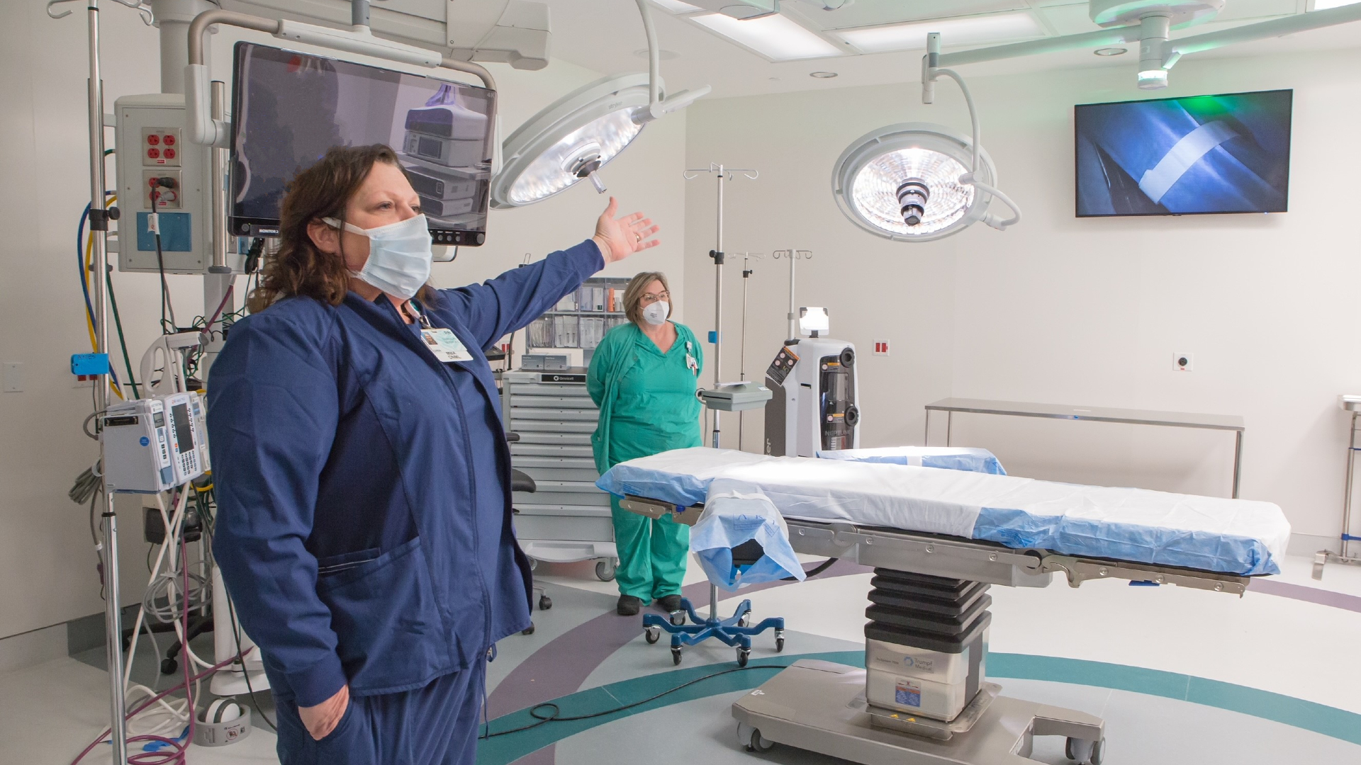 Atrium Health Union West operating rooms