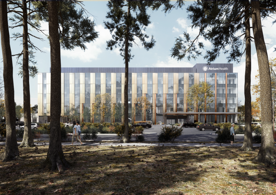 Atrium Health Lake Norman rendering