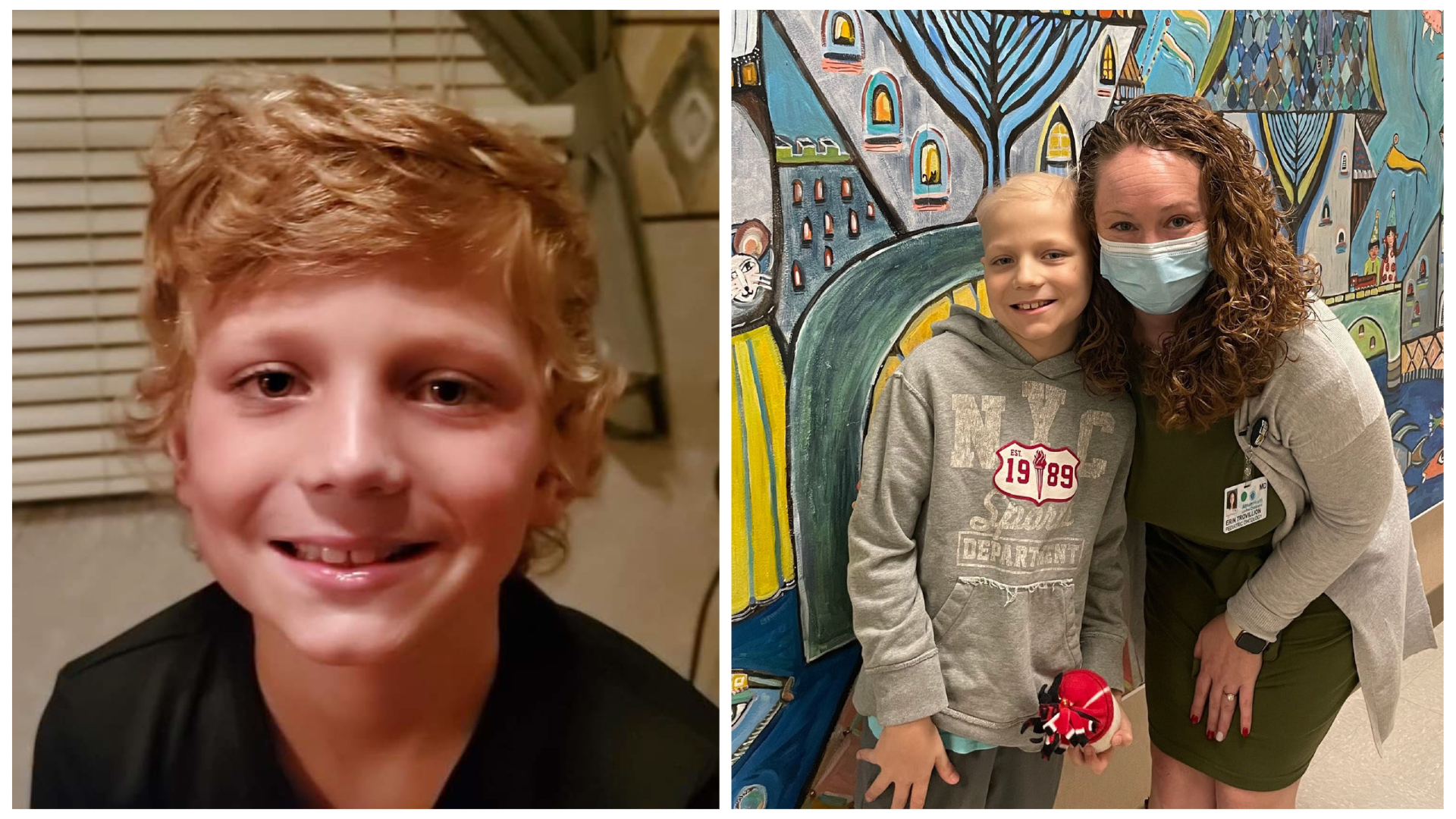 After seeking treatment at several facilities across many states, Collier and his mother, Kayla, learned about a new clinical trial for patients with rare childhood cancers, including diffuse intrinsic pontine glioma (DIPG) and recurrent neuroblastoma.