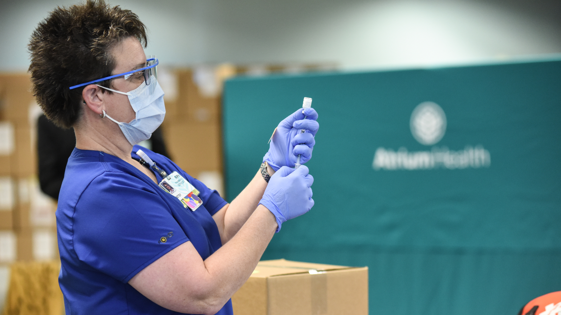 High-priority patient-facing teammates among the first in the nation to receive Pfizer vaccine