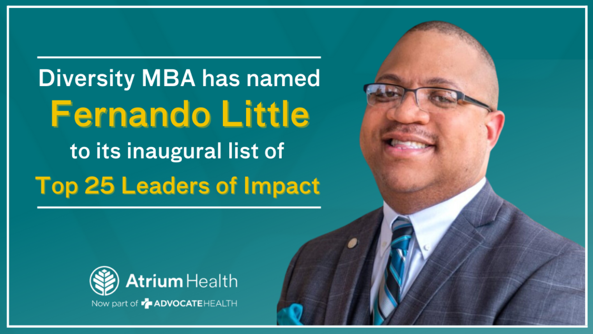 Atrium Health Vice President, Chief Diversity Officer Receives ...