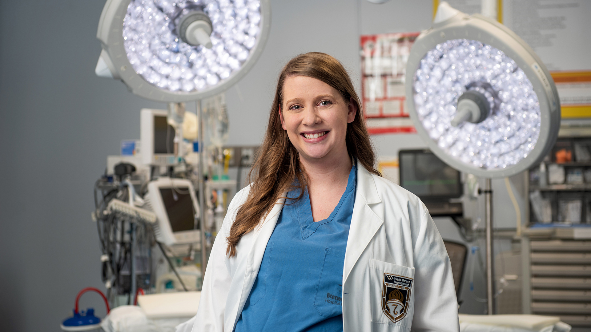 Dr. Jessica Rauh, general surgery resident at Wake Forest University School of Medicine, who has been selected to study pediatric minimally invasive surgery at IRCAD, a France-based, global research and training institute.