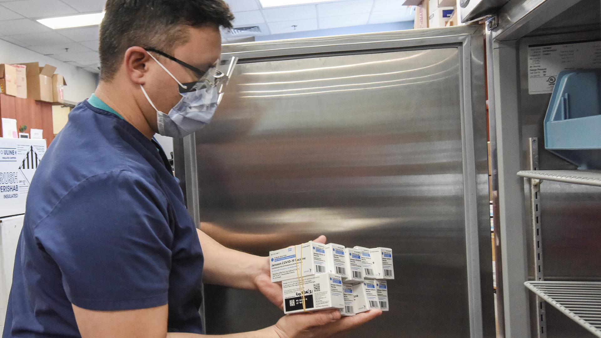 The first 6,000 doses of the Johnson & Johnson vaccine arrived at Atrium Health today, adding to the enterprise’s supply of safe and effective COVID-19 vaccine options. 