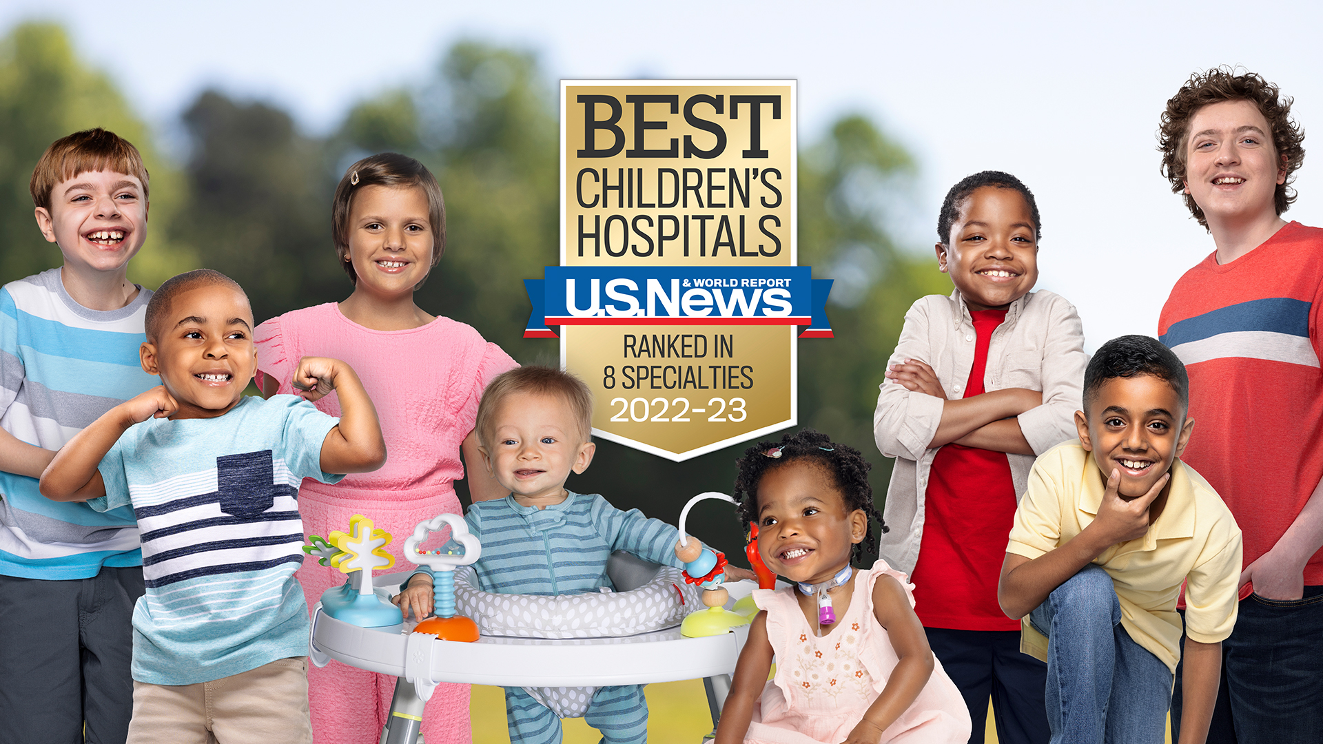 For the 15th consecutive year, Atrium Health’s Levine Children’s Hospital has been recognized as one of U.S. News & World Report’s "Best Children’s Hospitals.”