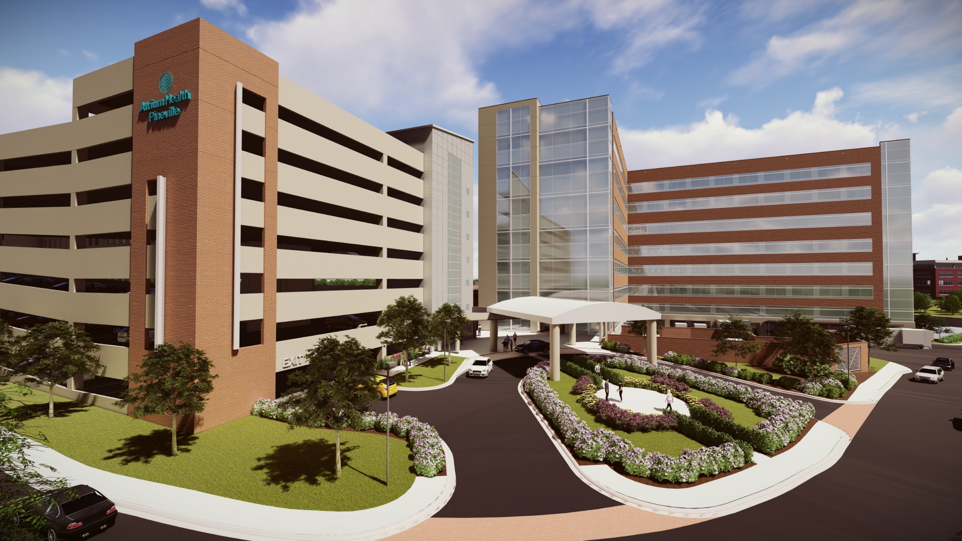 Atrium Health Pineville rendering