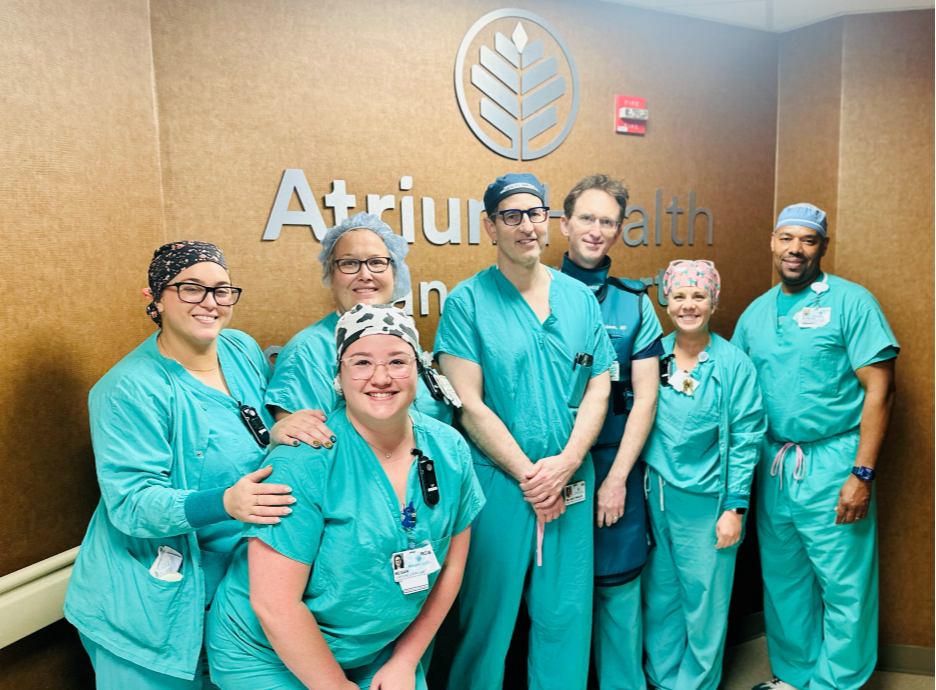 Atrium Health heart surgery team