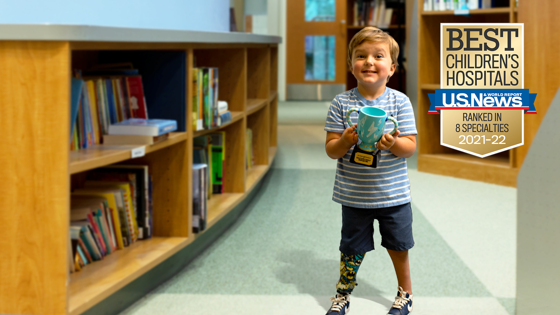 For the 14th consecutive year, Atrium Health Levine Children’s Hospital has been recognized as one of U.S. News & World Report’s best places to care for children. This year, the hospital is ranked among the top 50 in the country in eight pediatric specialties and remains the only children’s hospital in Charlotte to be given this prominent distinction. 