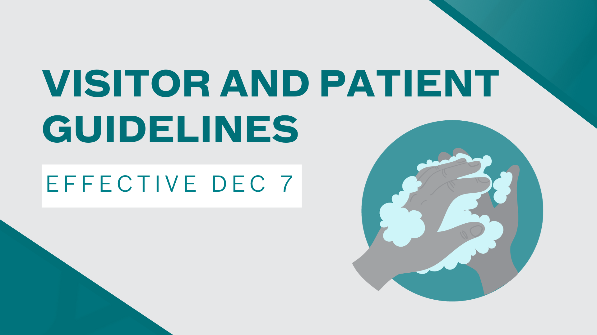 Visitor and Patient Guidelines for 2023