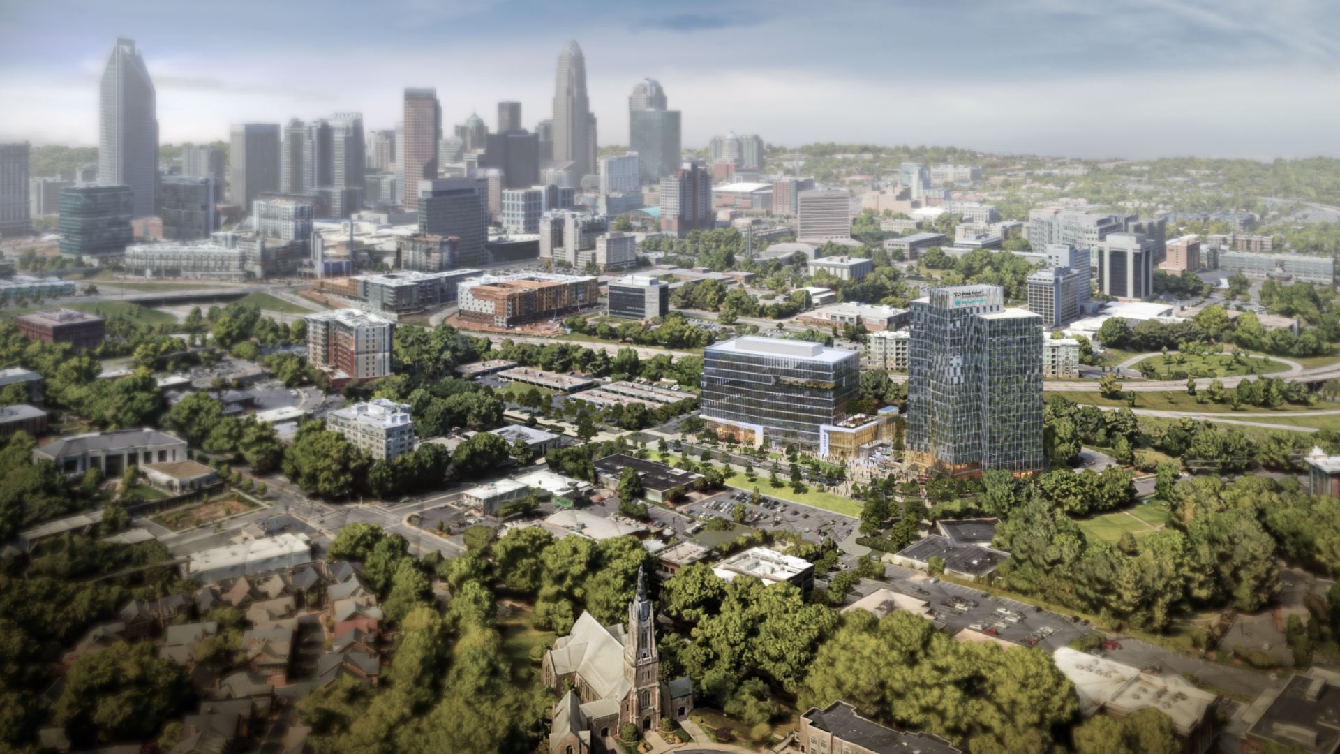Wake Forest School of Medicine to Be Built in Midtown Charlotte.  First medical school in the nation to be built since the pandemic, near Atrium Health Carolinas Medical Center.