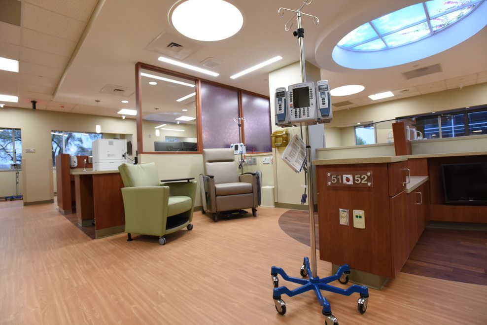 Interior of Levine Cancer Institute II