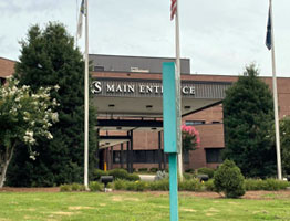 Scotland Memorial Hospital Main Entrance