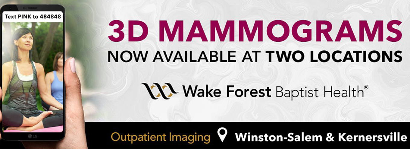 Outpatient Imaging Mammography billboard