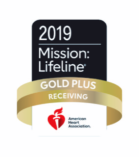 American Heart Association: Gold Plus Mission Lifeline 2019