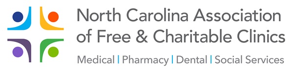 Logo for the North Carolina Association of Free and Charitable Clinics.