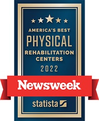Newsweek America's Best Physical Rehab Centers logo