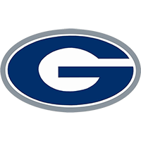 A purple logo for Grimsley High School.