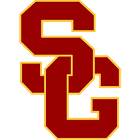 A red and yellow logo for Southern Guilford High School.