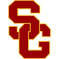 A red and yellow logo for Southern Guilford High School.