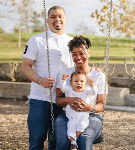 Stephen Lillie and his family.