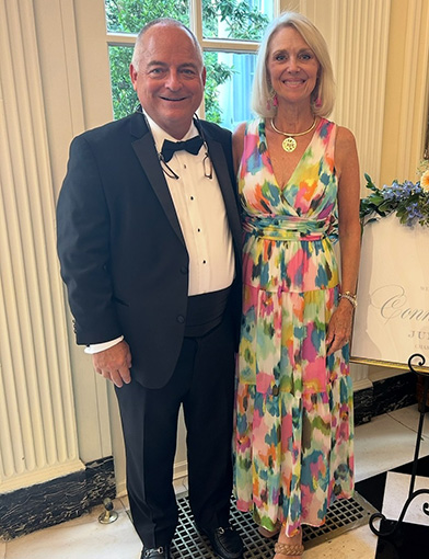 Megan and Tom Lawson.