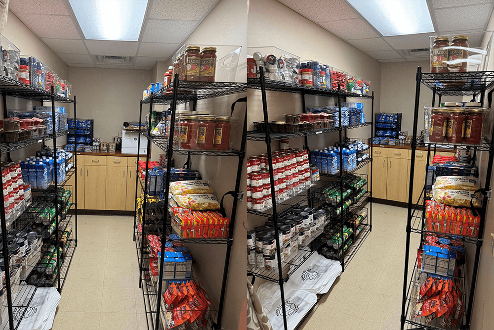 Joyful Shelf Food Pantry.