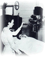 Hospital X-ray Machine in the 1920s