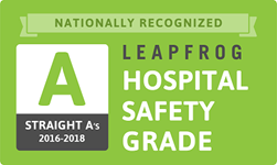 Leapfrog Hospital Safety Grade Straight As