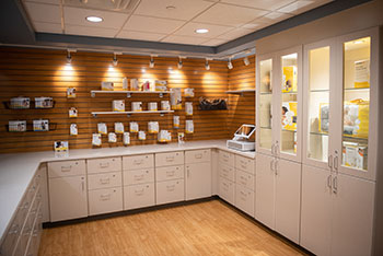 Inside of the Mother's Nursing Nook