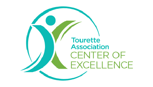 A logo that reads Tourette Association Center of Excellence