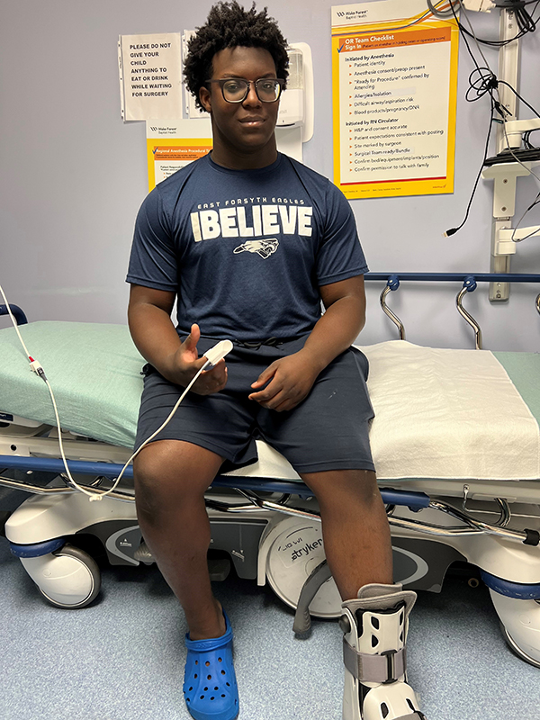 Atrium Health Wake Forest Baptist is proud to serve as The Official Health Care Provider of more than 100 schools, offering expert Team Doctors and Athletic Trainers for schools in Forsyth, Guilford, Yadkin, Davidson, Surry, Alleghany and Wilkes counties.