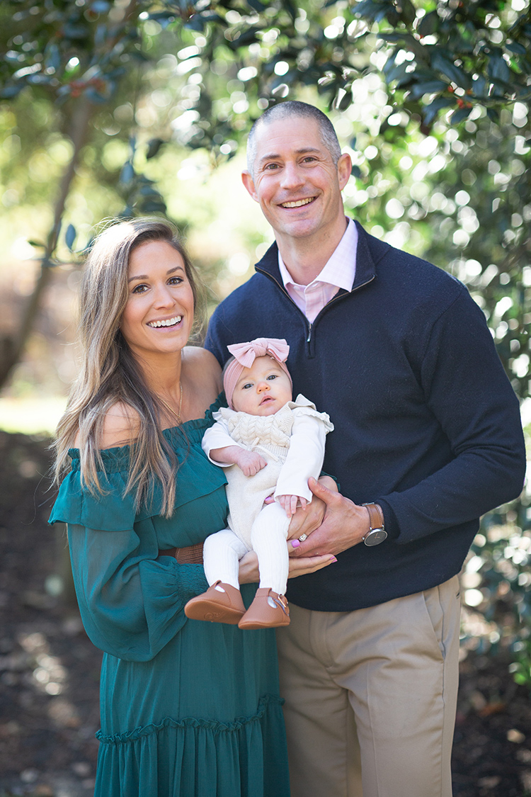 Patient Will Berry with his family.